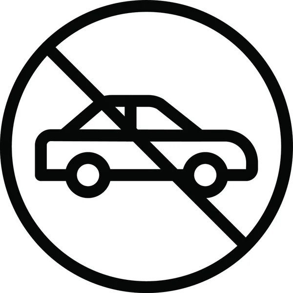 Ikona Stop Ilustracja Wektora Graficznego — Wektor stockowy