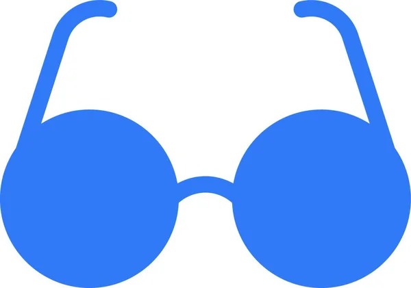 Óculos Ícone Web Ilustração Simples —  Vetores de Stock