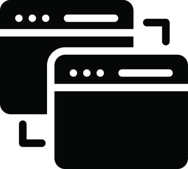 Web Sayfaları, basit vektör illüstrasyonu