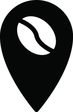 Kahve iğnesi, basit vektör illüstrasyonu