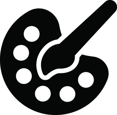 renk paleti, basit vektör illüstrasyonu