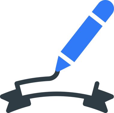 banner icon, vector illustration