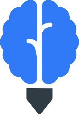 fikir web simgesi vektör illüstrasyonu