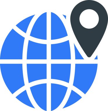 dünya web simgesi vektör illüstrasyonuName