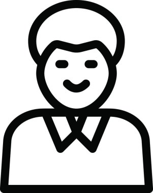 Öğretmen, basit vektör simgesi