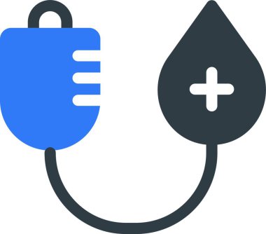 kan ağı ikonu vektör illüstrasyonu