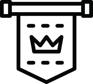 Viking icon vector illustration