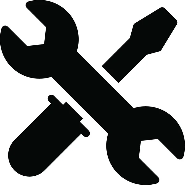 Icono Reparación Vector Ilustración — Vector de stock