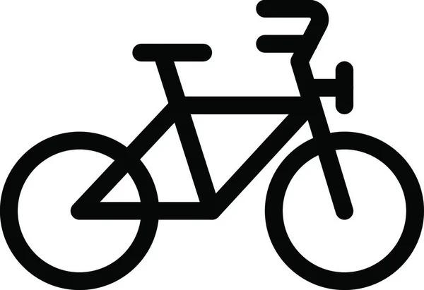 Bicycle Web Icon Vector Illustration — Stock Vector