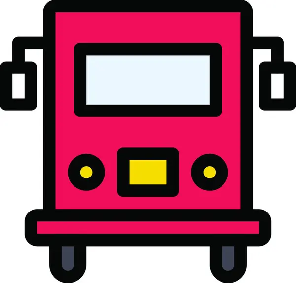 Bus Symbol Vektor Illustration — Stockvektor