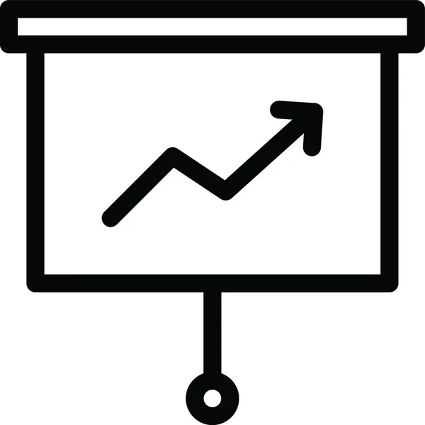 Deska Jednoduchá Vektorová Ilustrace — Stockový vektor
