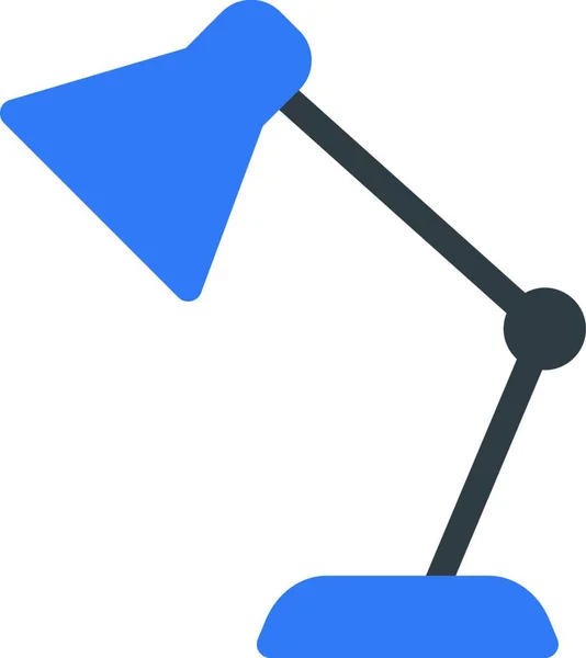 Lamp Web Icon Vector Illustration — Stock Vector