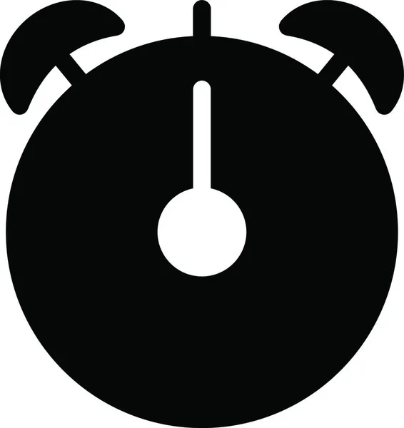 目覚まし時計簡単なベクトルイラスト — ストックベクタ
