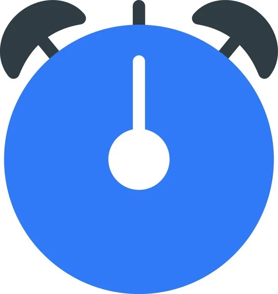 Alarm Clock Simple Vector Illustration — Stock Vector
