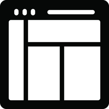 tasarım ikonu vektör illüstrasyonu