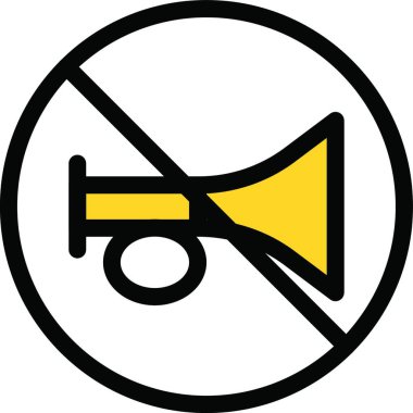 ses web simgesi vektör illüstrasyonu yok