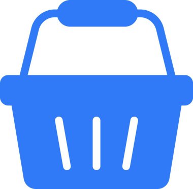 Sepet Simgesi vektör illüstrasyonu 