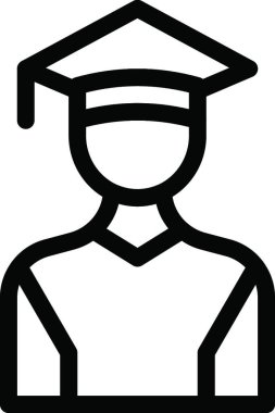 grauation web simgesi vektör çizimi