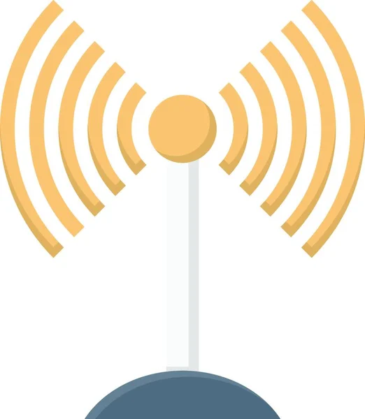 Ikon Sinyal Menara Ilustrasi Vektor - Stok Vektor