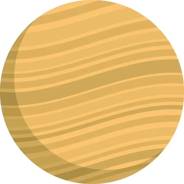 Ikona Vektoru Jupiteru — Stockový vektor