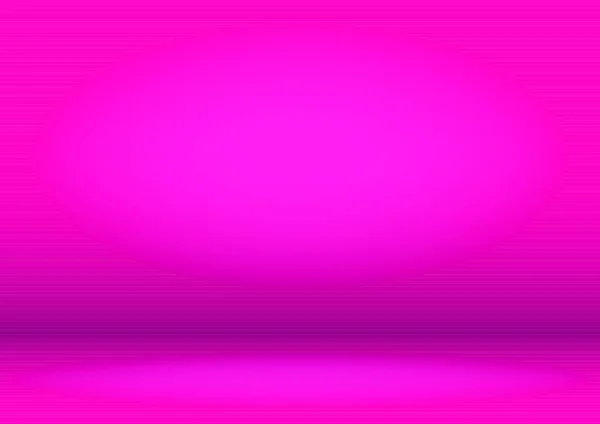 Pinker Studiohintergrund Pinkfarbene Bühne Mit Flutlicht Lichtquelle Wand Und Plattform — Stockvektor