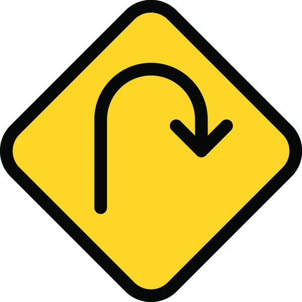 Verkehrszeichen Vektor Illustration — Stockvektor