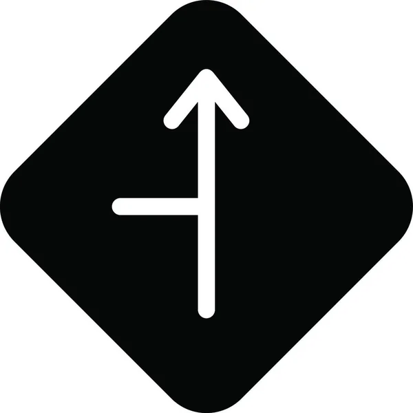 Дорожный Знак Векторная Иллюстрация — стоковый вектор