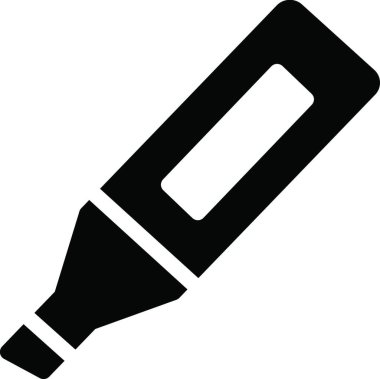 Marker simge vektör çizim 