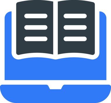 Çalışma, basit vektör illüstrasyonu