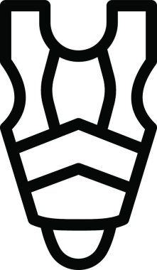 rugby yardage vektör çizimi