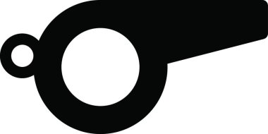 ıslık web simgesi vektör illüstrasyonu