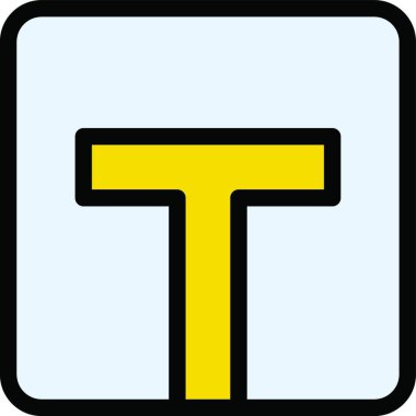 İşaret noktası, basit vektör illüstrasyonu