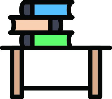 Eğitim kavramı, basit vektör illüstrasyonu