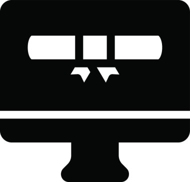 derece web simgesi vektör illüstrasyonu