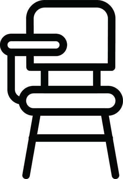 Icona Dell Aula Illustrazione Vettoriale — Vettoriale Stock