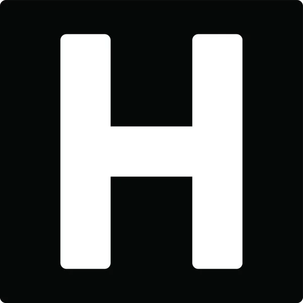 Helipad Значок Векторні Ілюстрації — стоковий вектор