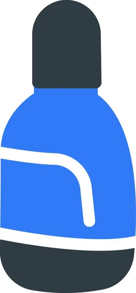 Wiederverwendbare Flasche Web Icon Vektor Illustration — Stockvektor