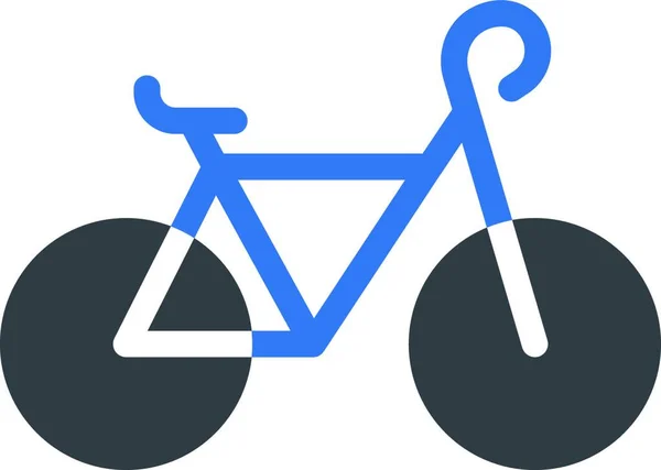 自行车网络图标矢量插图 — 图库矢量图片
