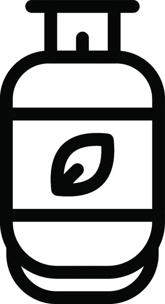 Canister Icon Vector Illustration — 스톡 벡터
