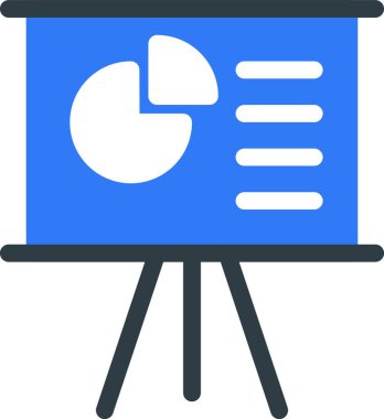 yönetim analizi, basit vektör illüstrasyonu