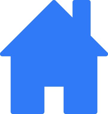 ev simgesi, vektör illüstrasyonu