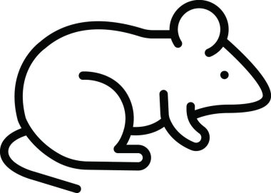 rat web icon vector illustration