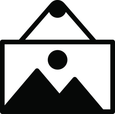 müze resim vektör illüstrasyonu