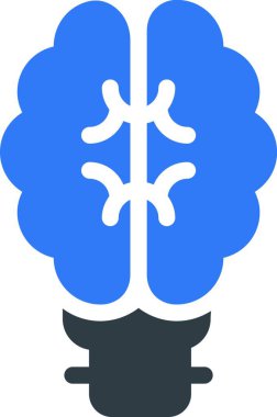 fikir web simgesi vektör illüstrasyonu