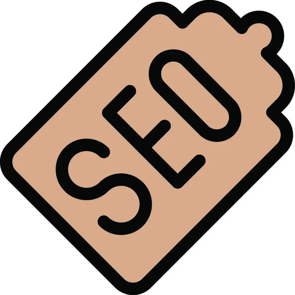Seo Web Icon Vector Illustration — Stock Vector