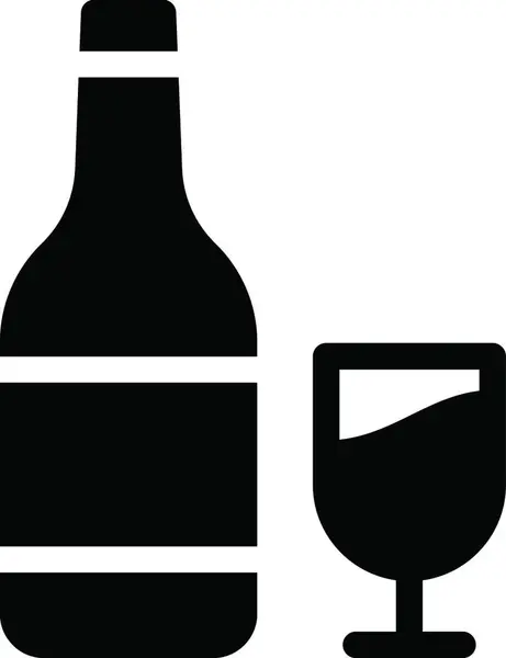 Drink Vector Icon Simple Design — Stock Vector