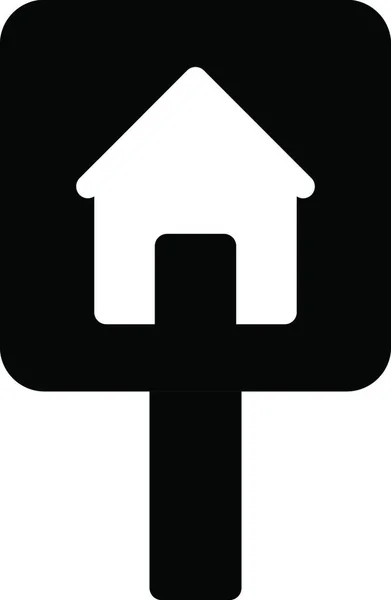 Hausbrett Symbol Vektor Illustration — Stockvektor