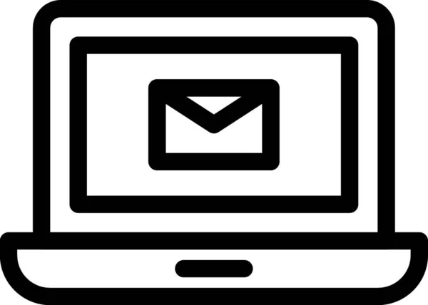 Icône Web Email Illustration Numérique — Image vectorielle
