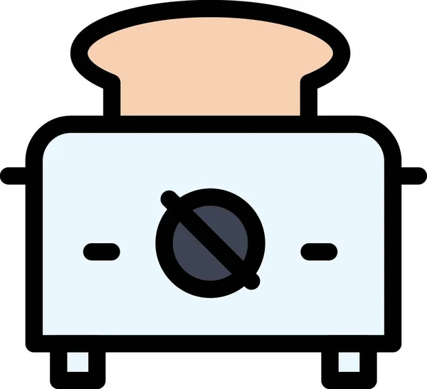 Toaster Einfache Vektor Illustration — Stockvektor