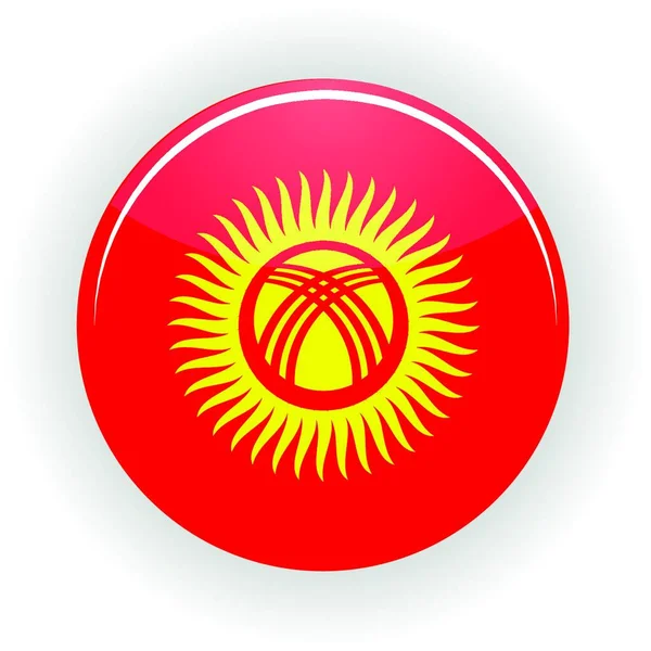 Kyrgyzstan 아이콘 — 스톡 벡터